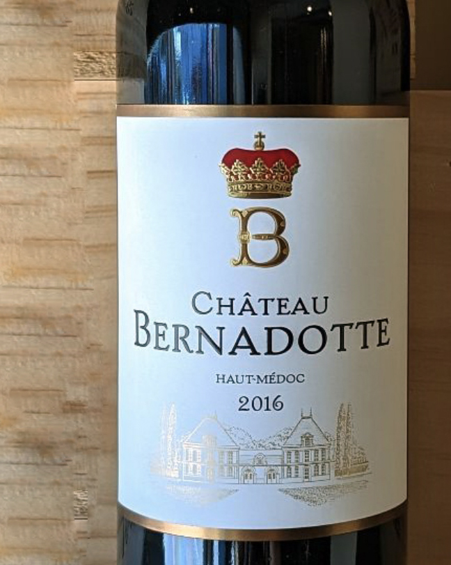 Château Bernadotte Haut-Médoc 2016